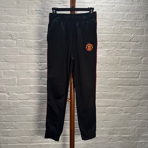 Manchester United stripe sweatpants black